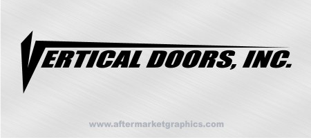 Vertical Doors Decals - Pair (2 pieces)